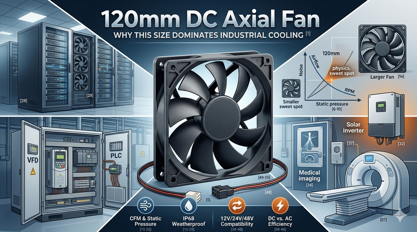 A professional cooling fan manufacturer in China